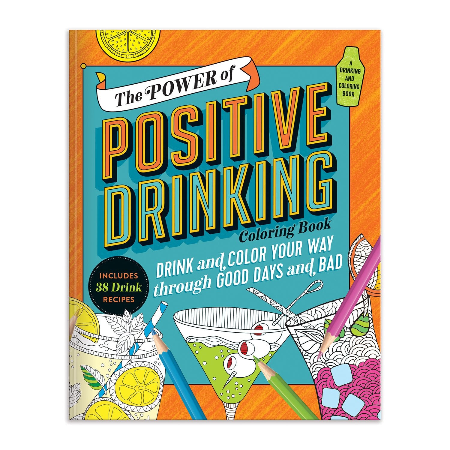 galison-power-of-positive-drinking-malbuch-cocktails image 1