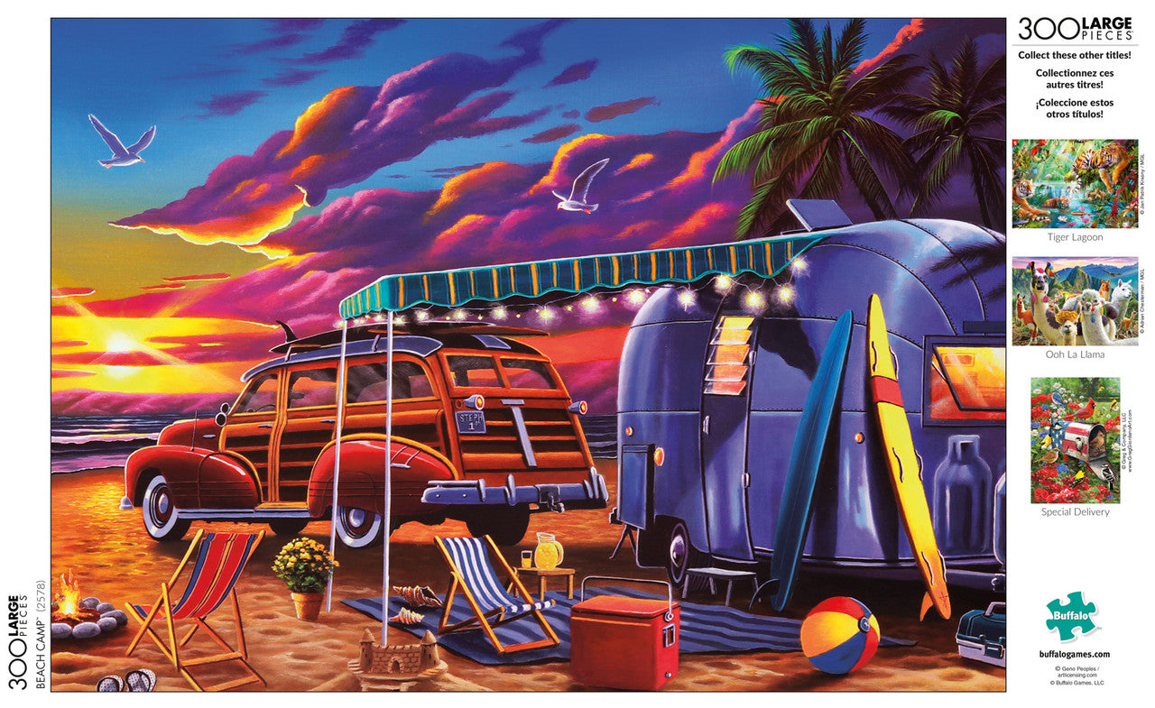 buffalo-games-geno-peoples-beach-camp-300-teile-puzzle-camping image 3