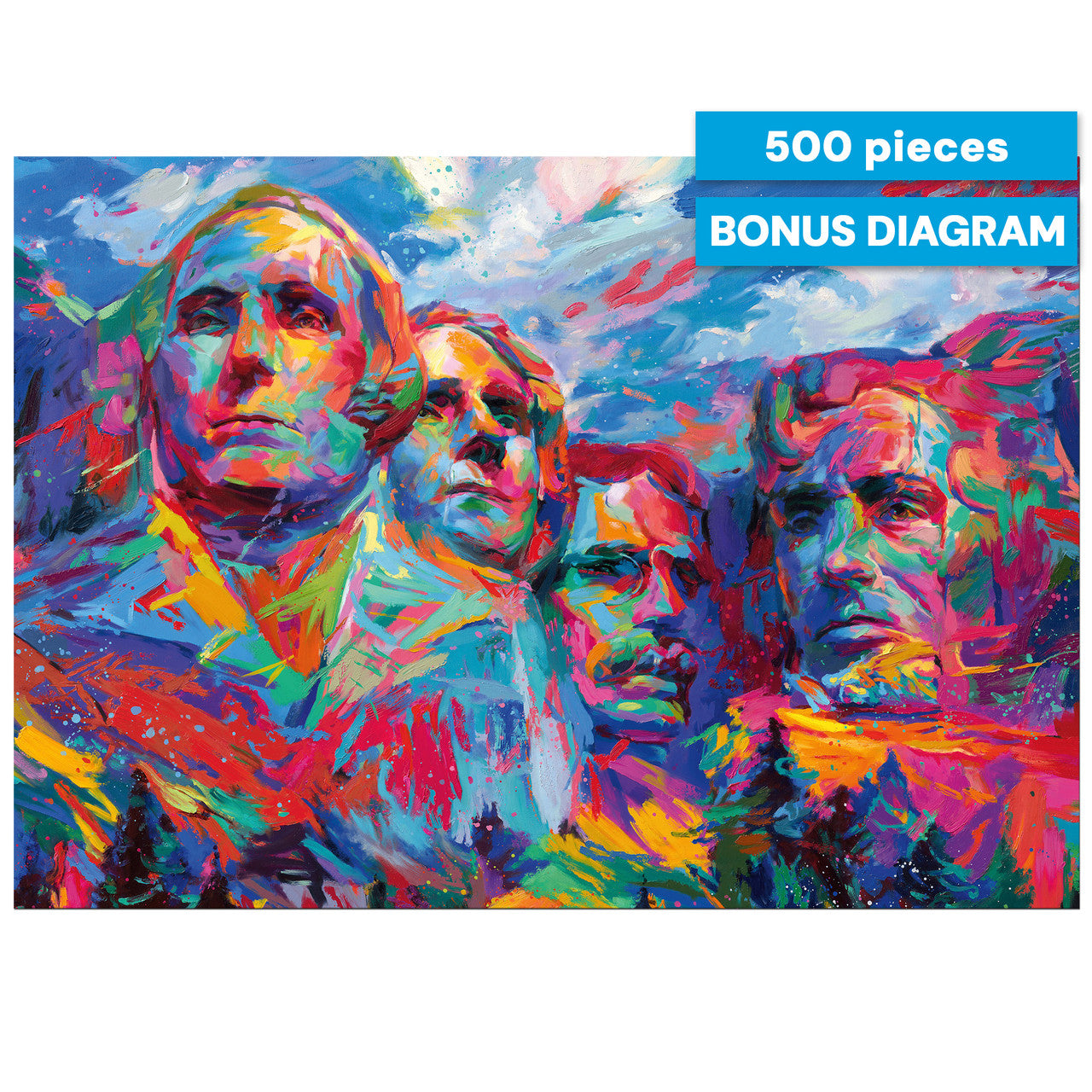 buffalo-games-americana-mount-rushmore-500-teile-puzzle-kunst image 7