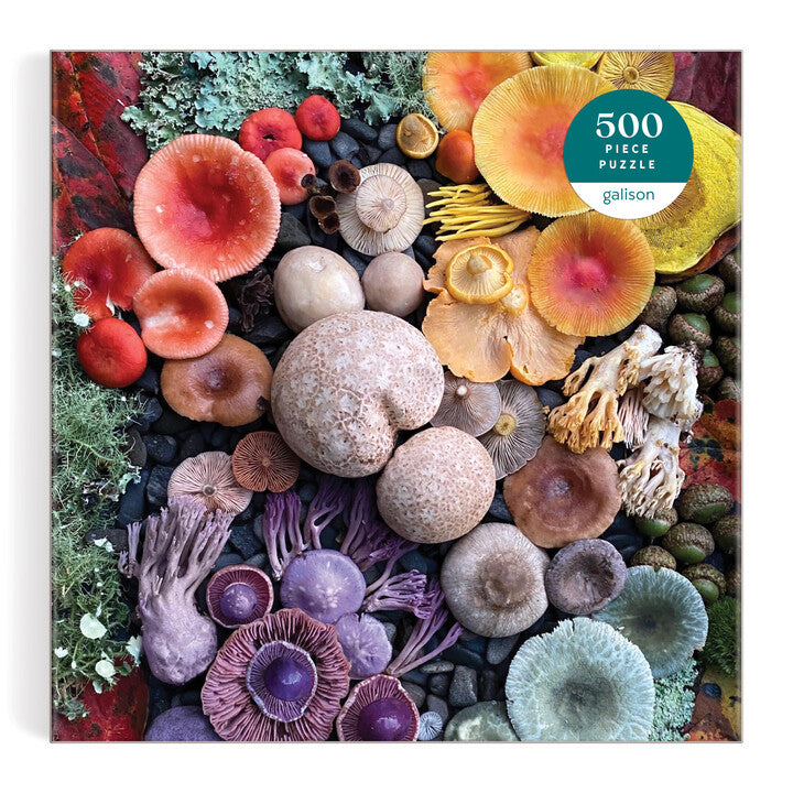 galison-jigsaw-puzzles-shrooms-in-bloom-500-teile-puzzle-pilze image 2