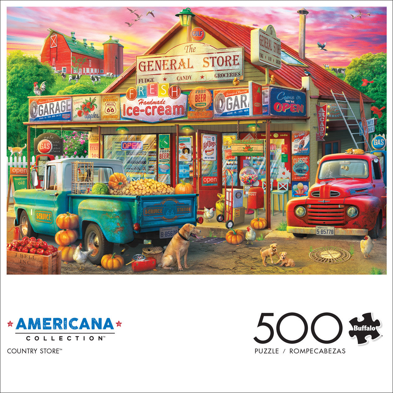 buffalo-games-americana-country-store-puzzle-500-teile-collage image 4