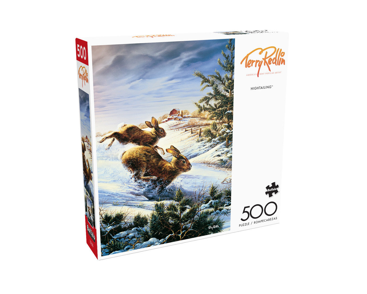 buffalo-games-terry-redlin-hightailing-puzzle-500-teile-winter image 2