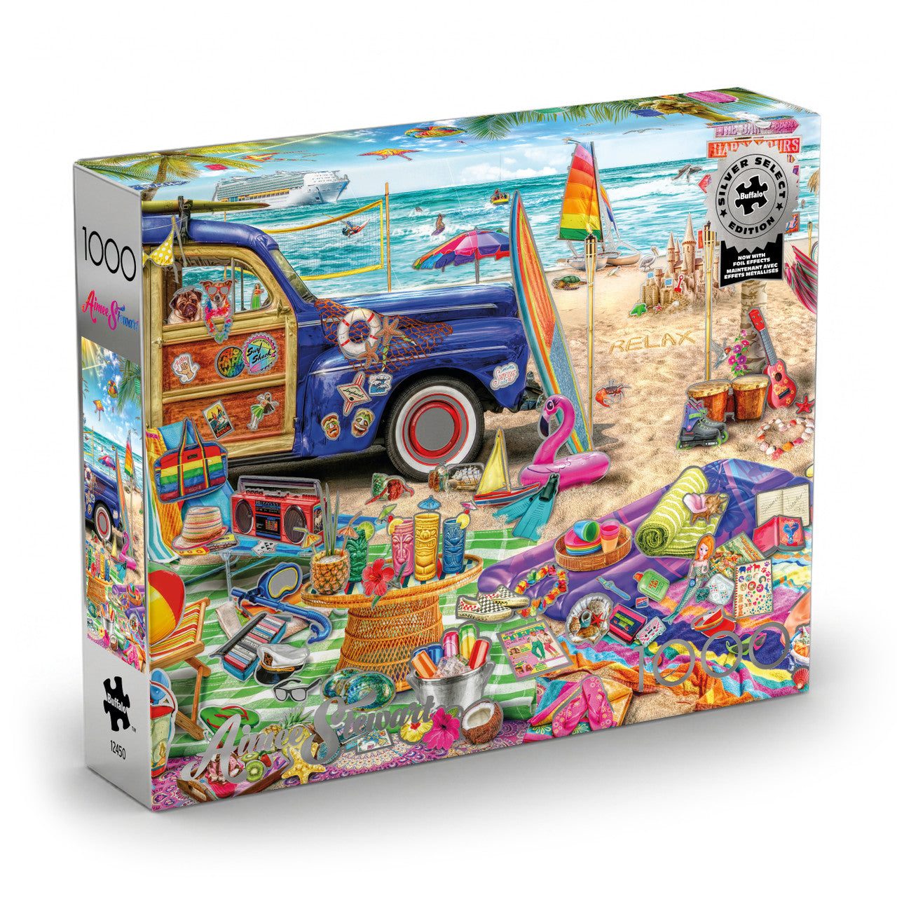 buffalo-games-beach-vacation-puzzle-1000-teile-aimee-stewart image 2