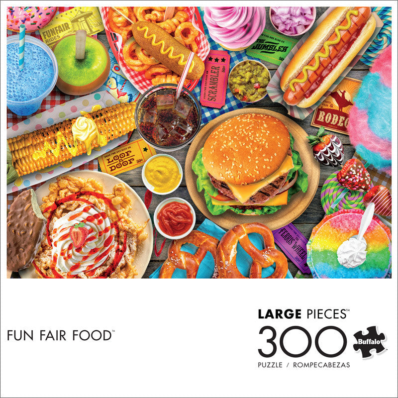 buffalo-games-fun-fair-food-300-teile-puzzle-xxl image 1