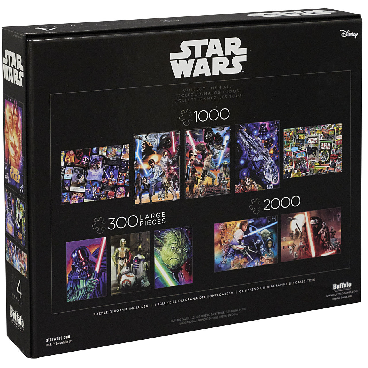 buffalo-games-star-wars-collectors-edition-4-in-1-puzzle-1400-teile-set image 7