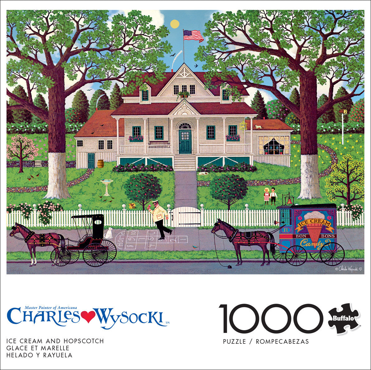 buffalo-games-ice-cream-hopscotch-puzzle-1000-teile image 2