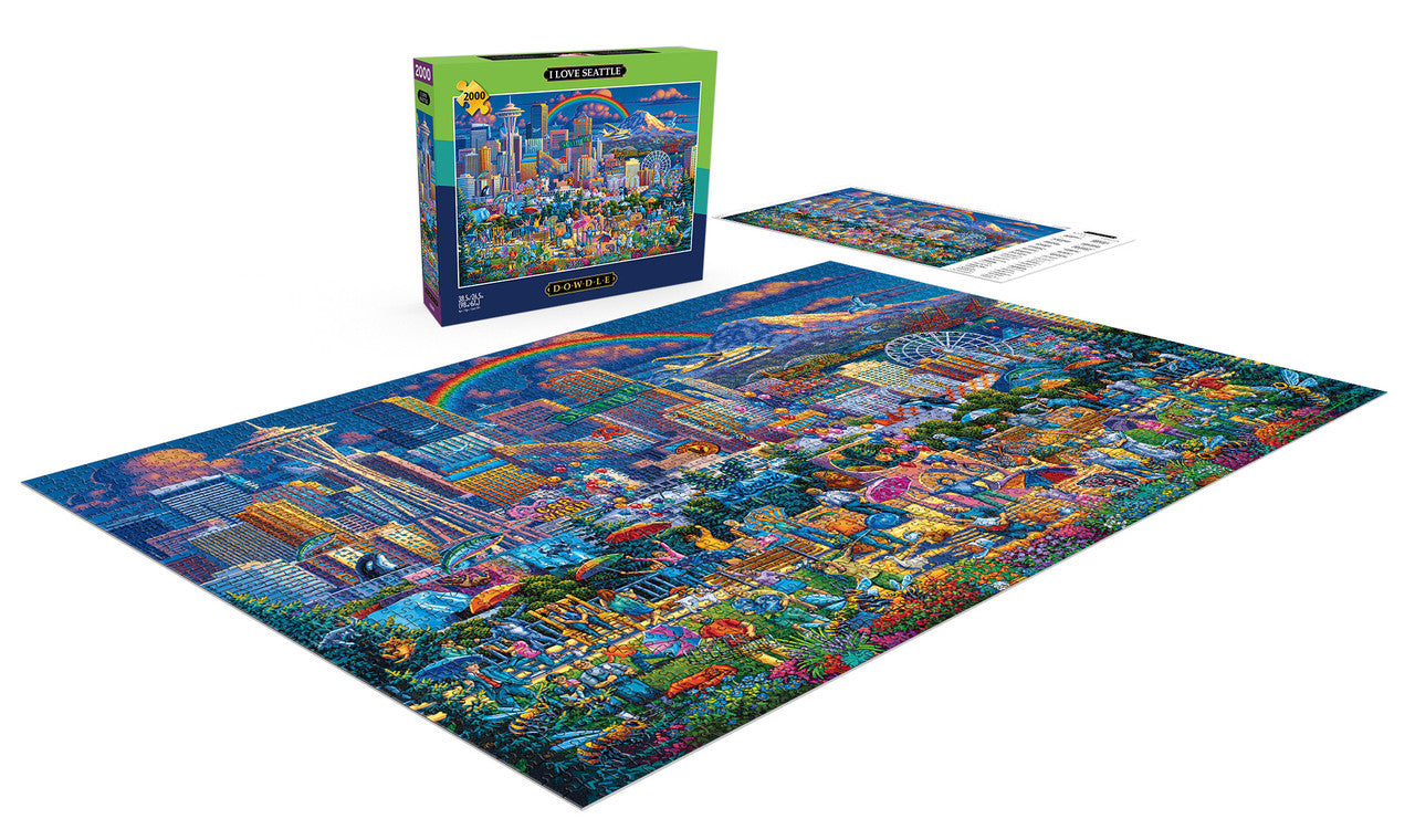 buffalo-games-i-love-seattle-puzzle-2000-teile-dowdle image 3