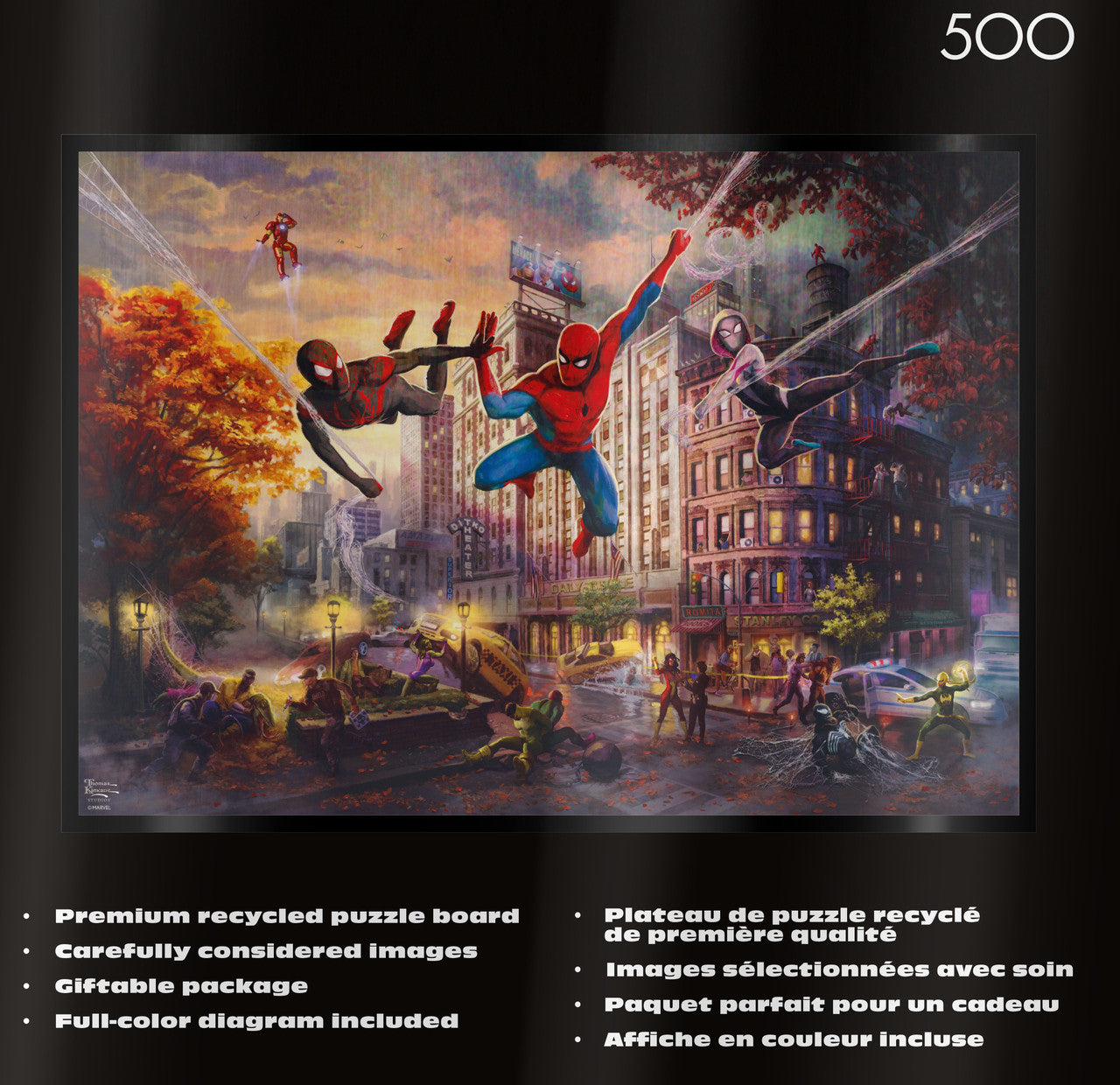buffalo-games-spider-man-500-teile-puzzle-kinkade-marvel image 4