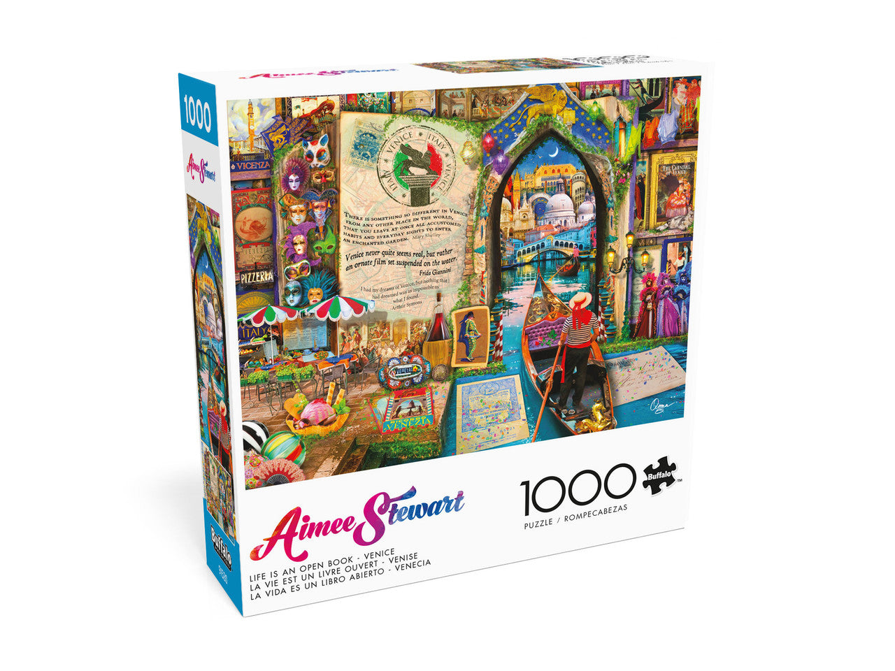 buffalo-games-life-is-an-open-book-venice-puzzle-1000-teile-venedig image 4