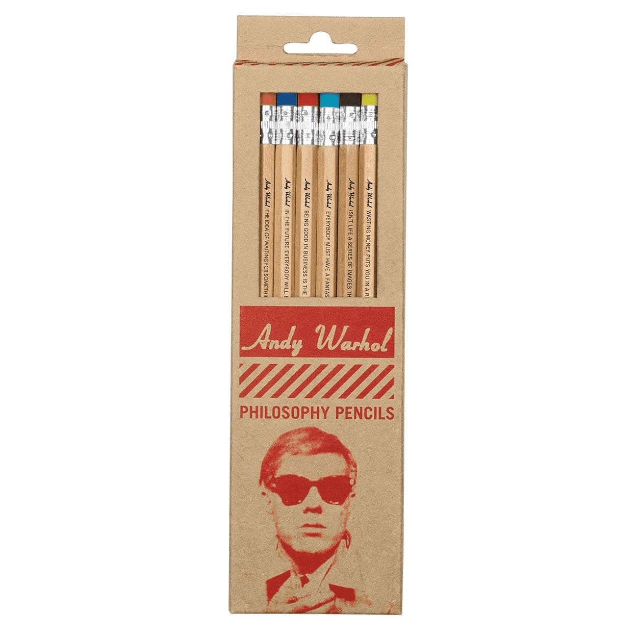 galison-andy-warhol-philosophy-bleistiftset-8-st-ck image 1