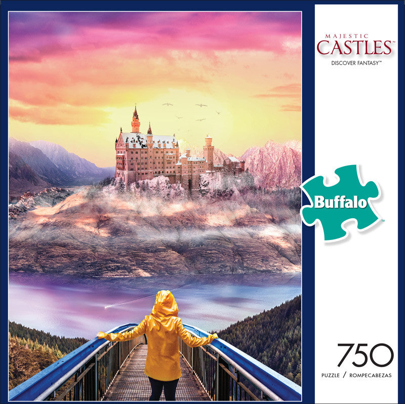 buffalo-games-discover-fantasy-750-teile-puzzle-schloss-burg image 1