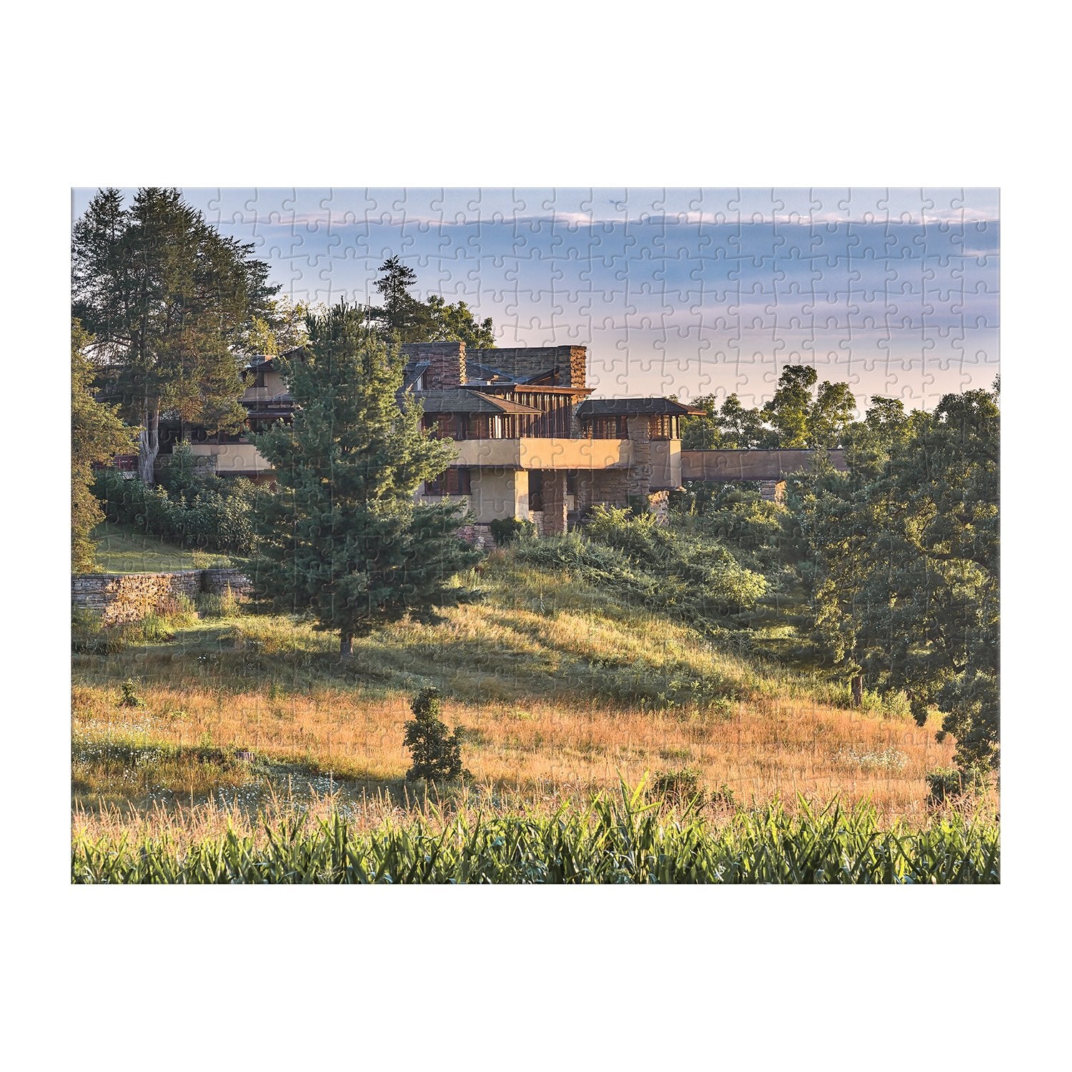 galison-frank-lloyd-wright-taliesin-puzzle-500-teile-doppelseitig image 4