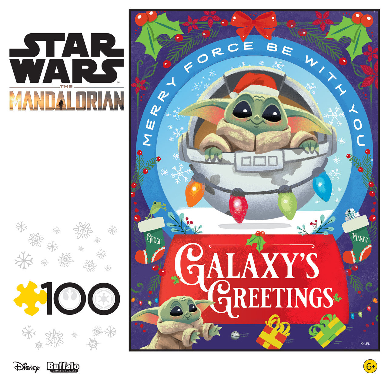buffalo-games-galaxy-s-greetings-100-teile-puzzle-star-wars-grogu image 4