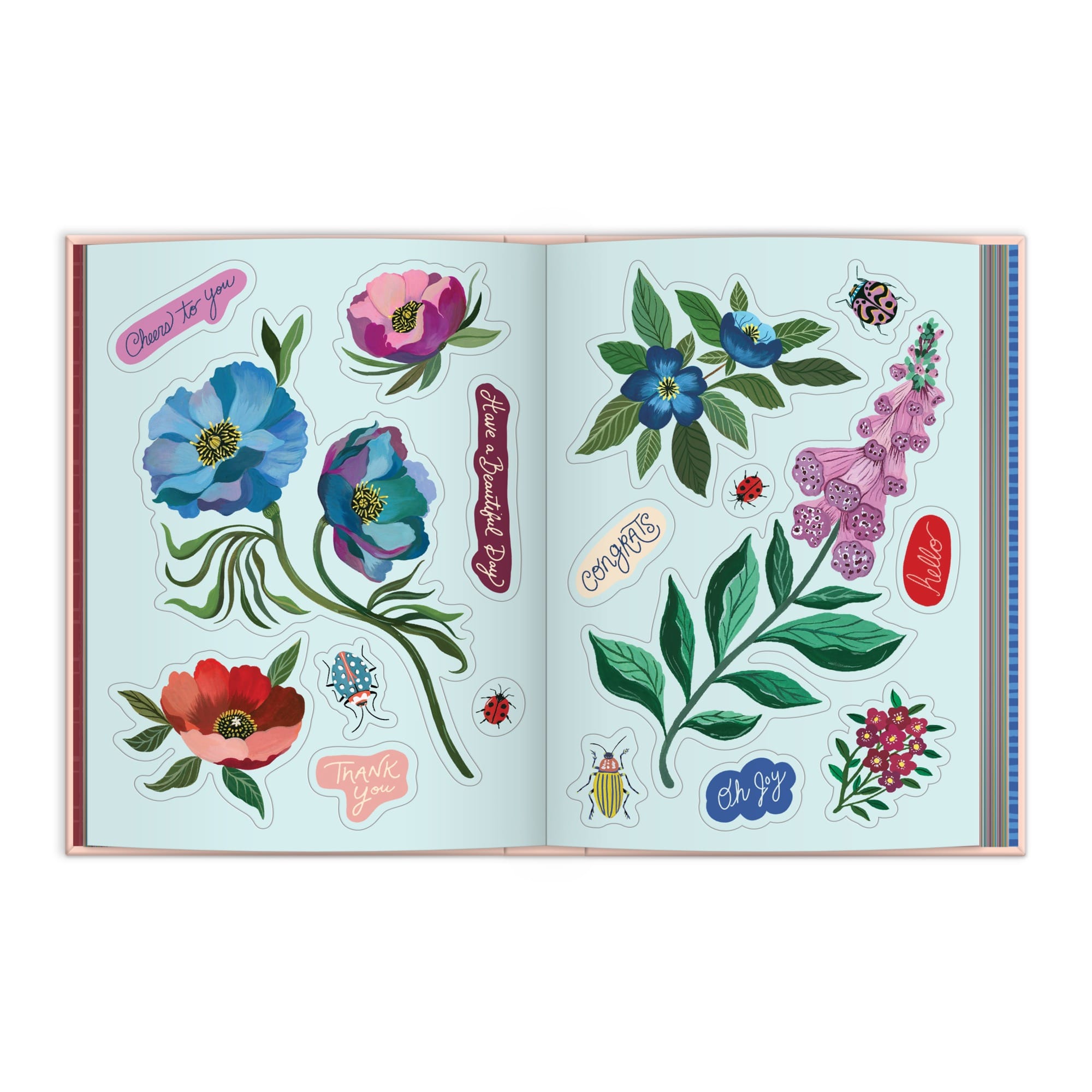galison-art-of-the-forest-stickerbuch-100-seiten-1000-sticker image 3