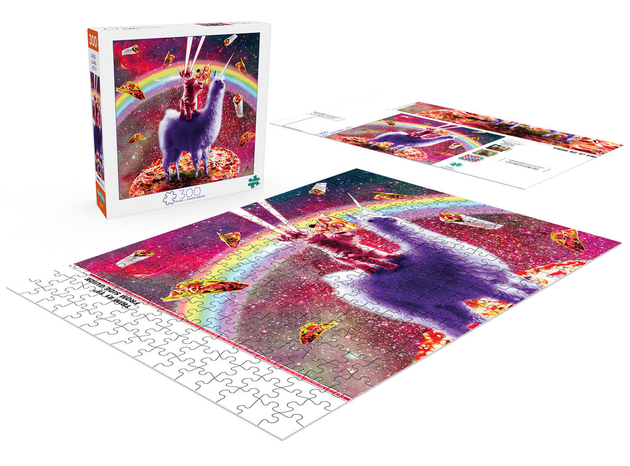 buffalo-games-laser-llama-kitty-300-teile-puzzle-xxl image 4