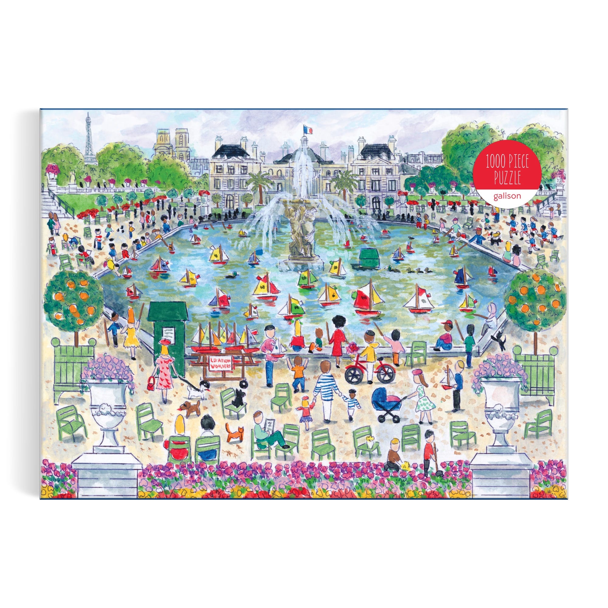 galison-jigsaw-springtime-in-paris-puzzle-1000-teile-fr-hling image 2