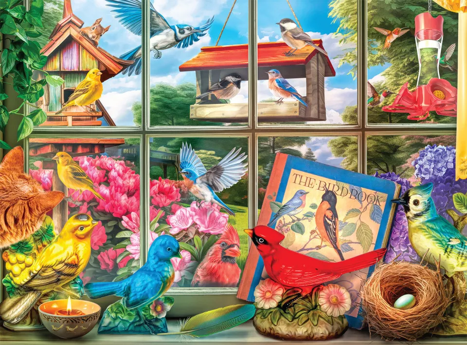 buffalo-games-birdwatching-fun-1000-teile-puzzle-v-gel image 1