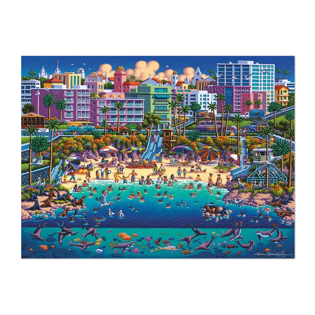 buffalo-games-la-jolla-cove-puzzle-1000-teile-strandmotiv image 1