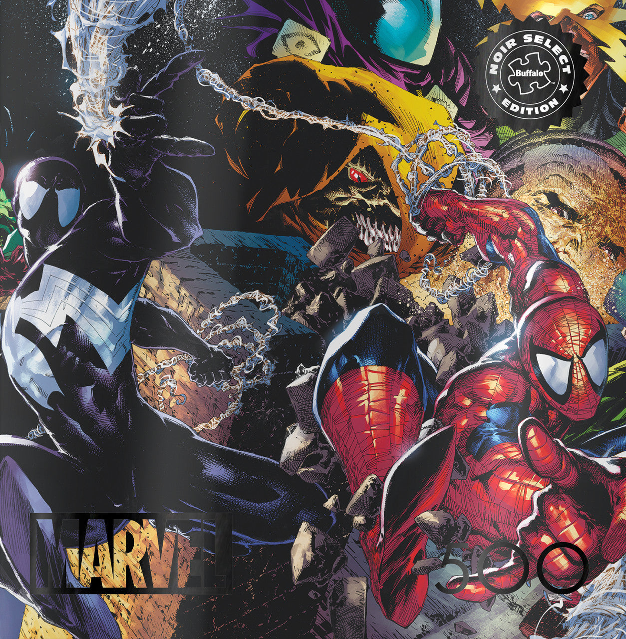 buffalo-games-amazing-spider-man-4-puzzle-500-teile-noir-select image 1