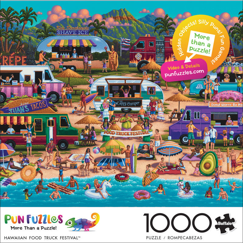 buffalo-games-hawaiian-food-truck-1000-teile-puzzle-strand image 1