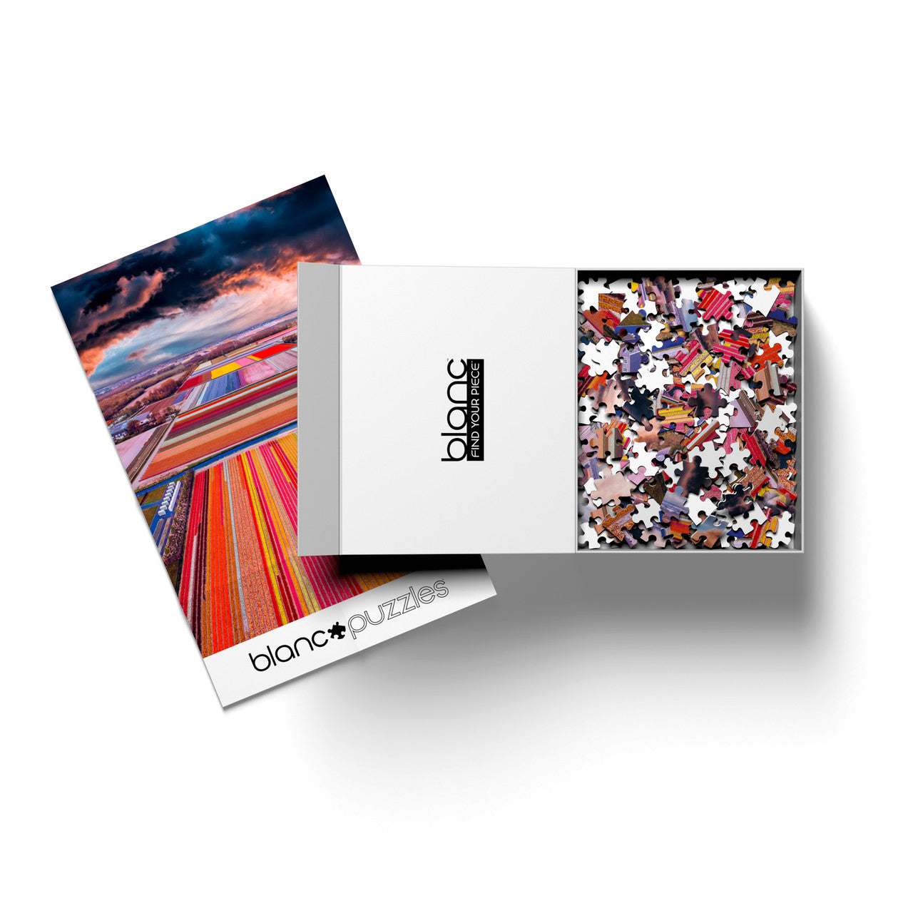 buffalo-games-blanc-infinity-fields-puzzle-1000-teile-blumen image 4