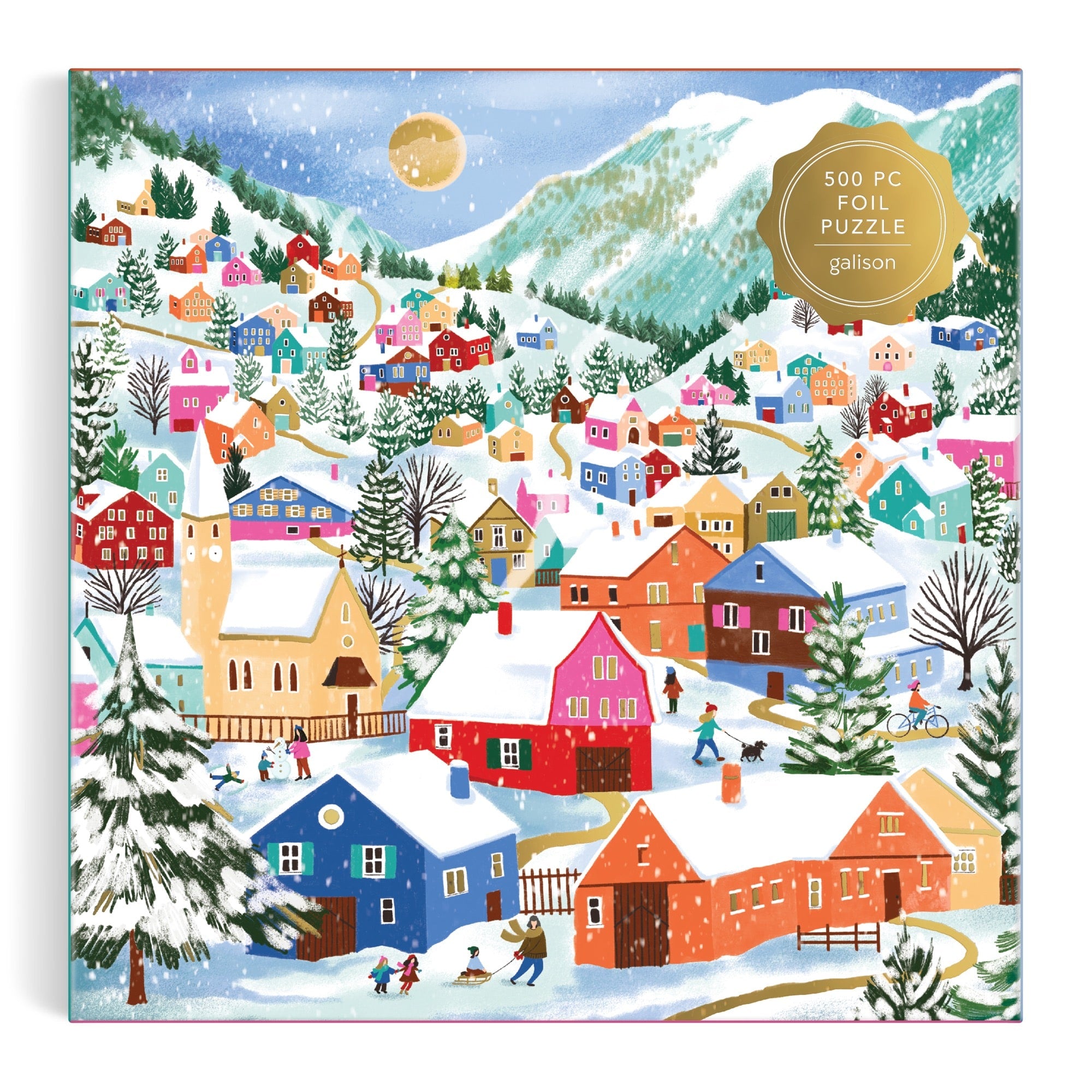 galison-swiss-alpine-village-500-teile-foil-puzzle image 2