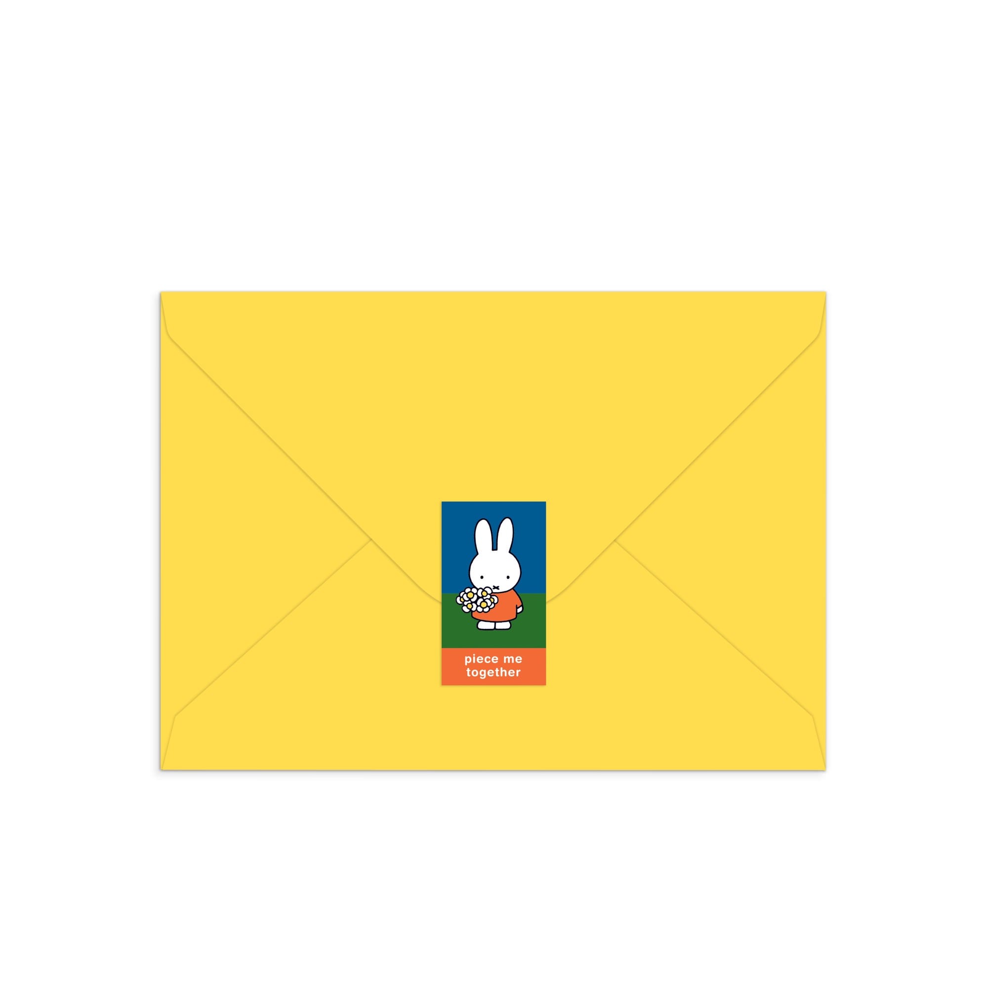 galison-miffy-with-flowers-puzzle-60-teile-gru-karte image 4