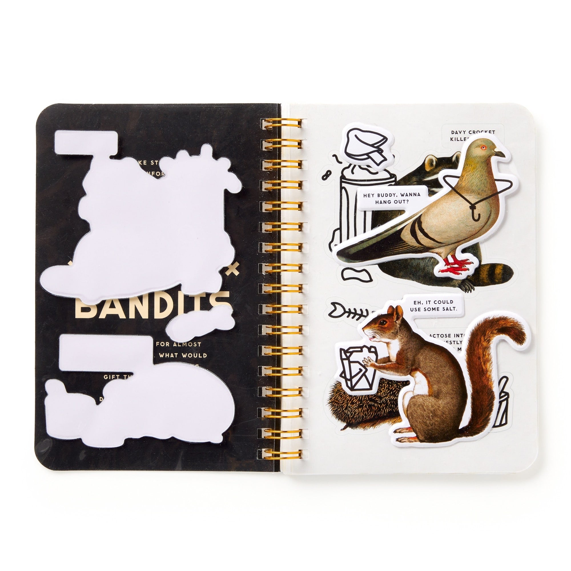 galison-trash-bandits-stickerbuch-60-sticker-waschbaer image 5