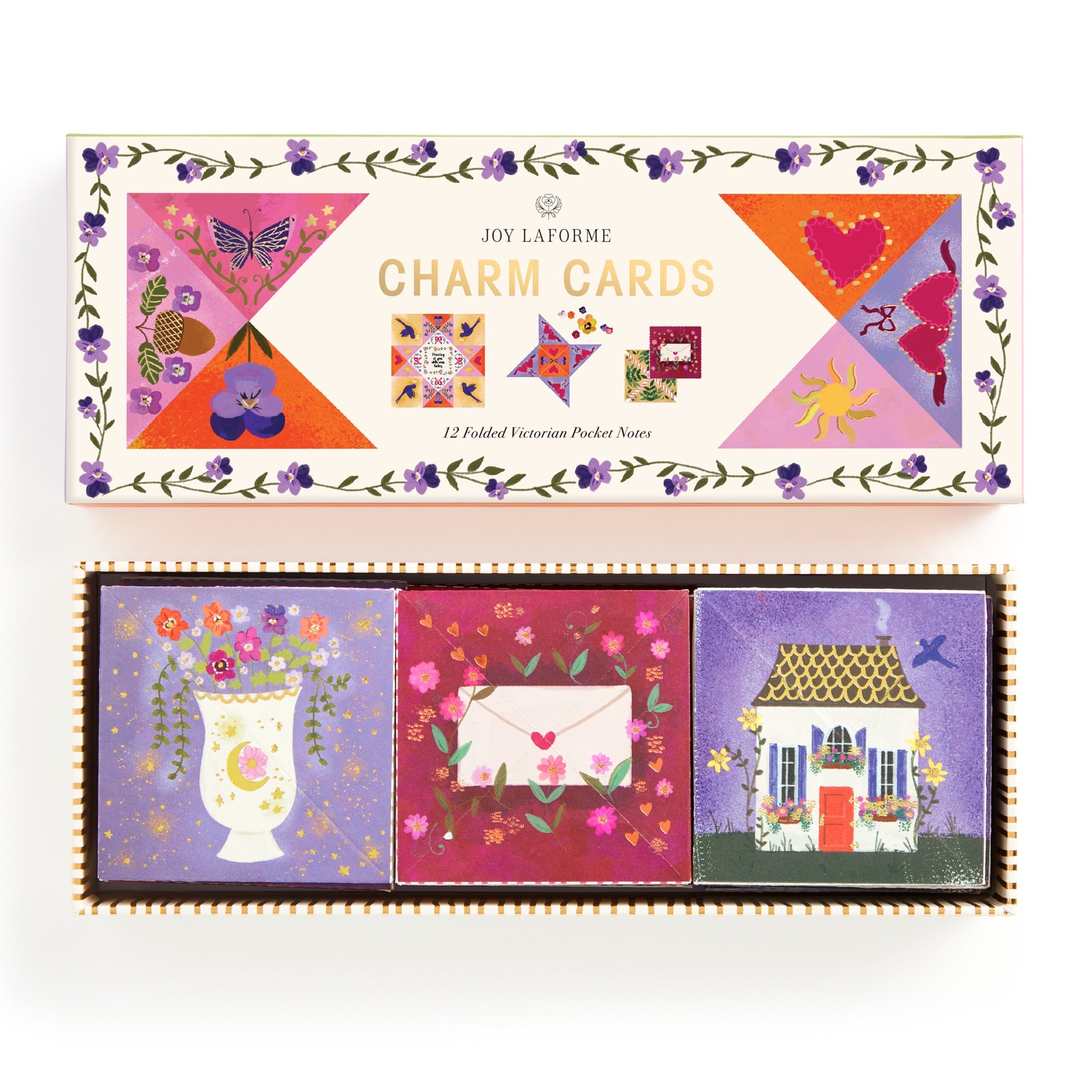 galison-joy-laforme-charm-cards-notizkarten-12er-box image 4