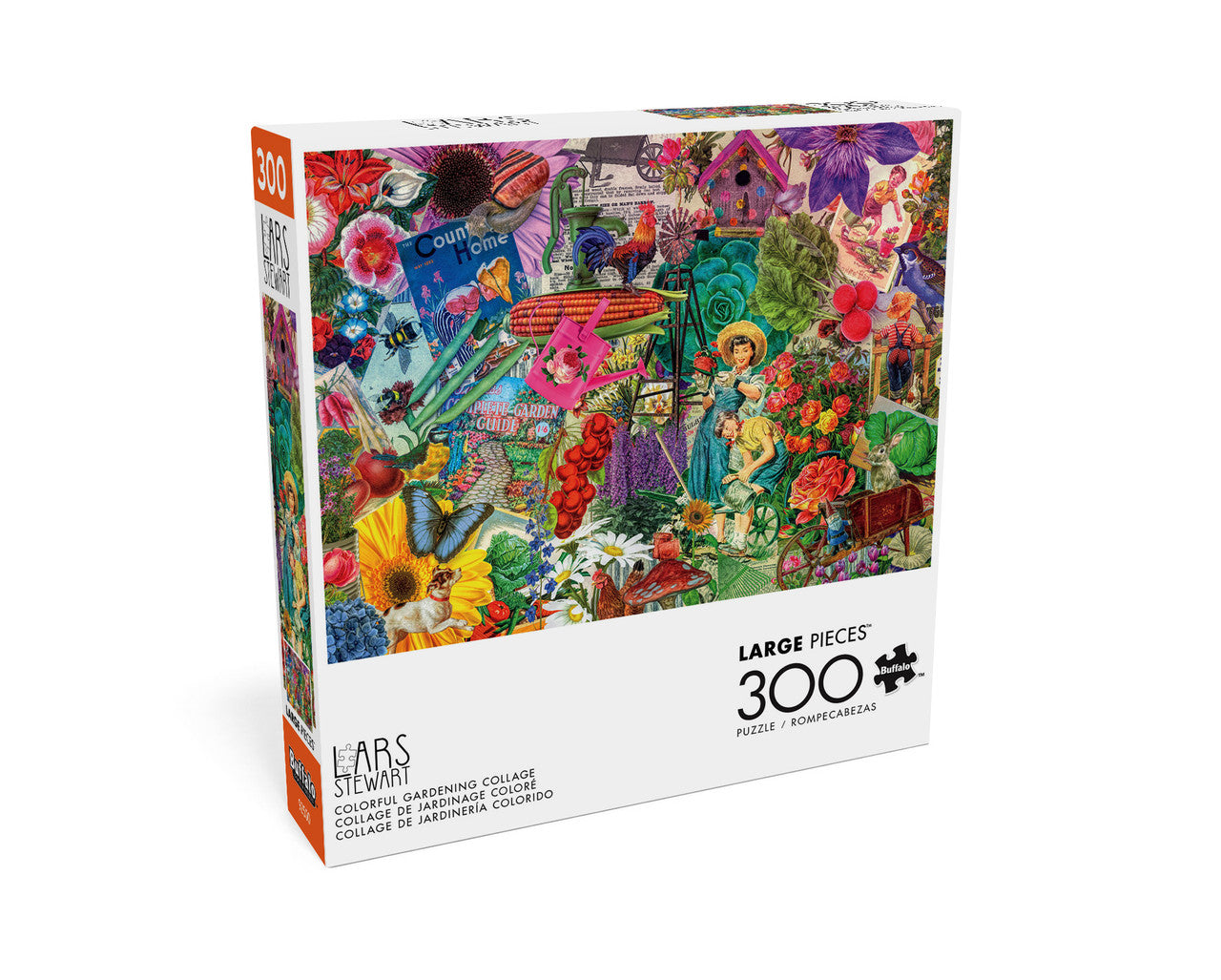 buffalo-games-gardening-collage-300-xxl-puzzle-garten image 3