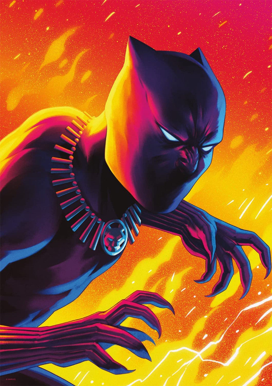 buffalo-games-marvel-tales-black-panther-puzzle-300-teile-comic image 2