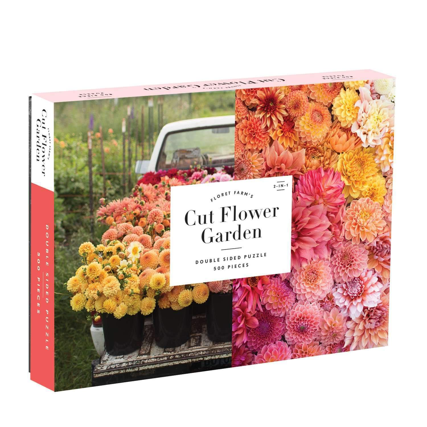 galison-floret-farm-cut-flower-puzzle-500-teile-doppelseitig image 1