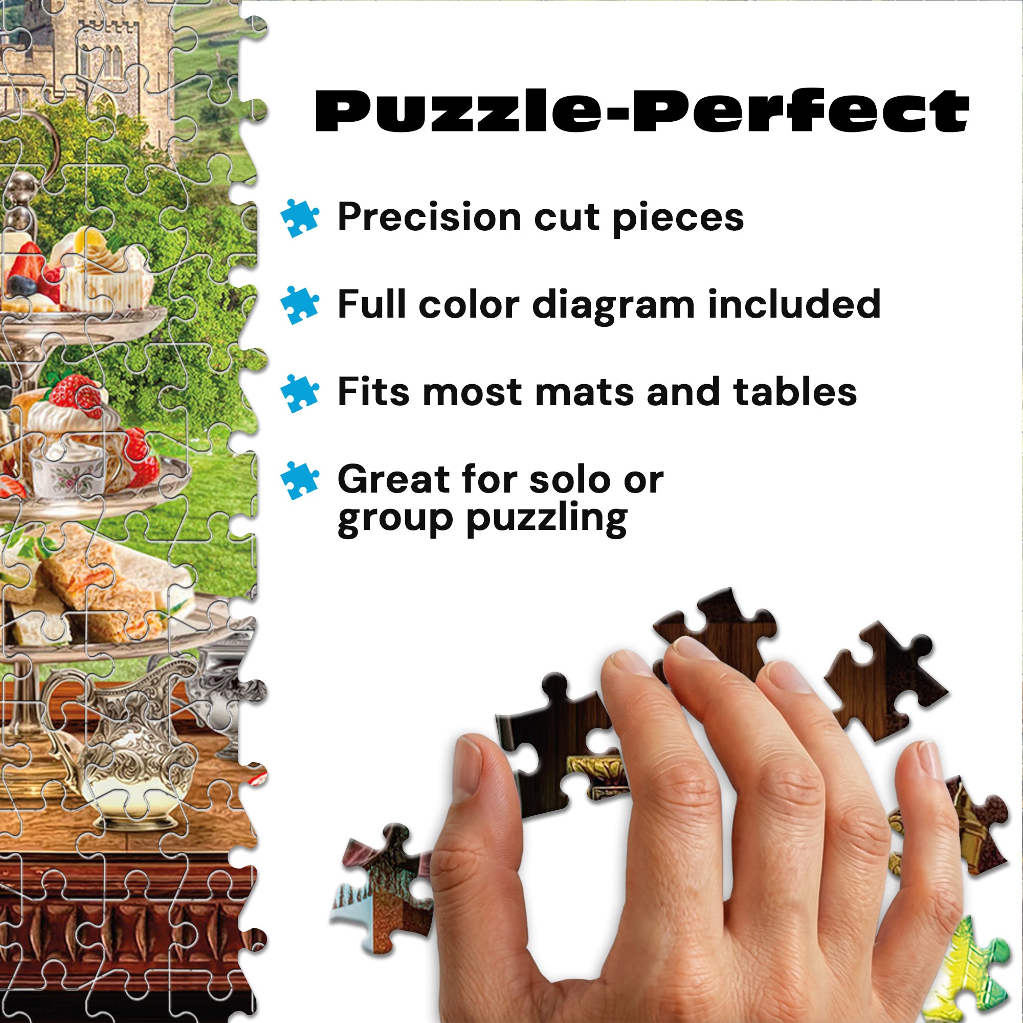 buffalo-games-lars-stewart-england-train-view-puzzle-1000-teile image 5