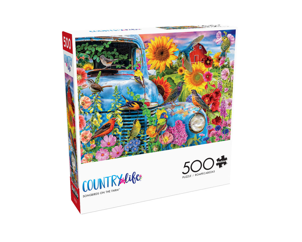 buffalo-games-songbirds-on-the-farm-puzzle-500-teile-auto image 3