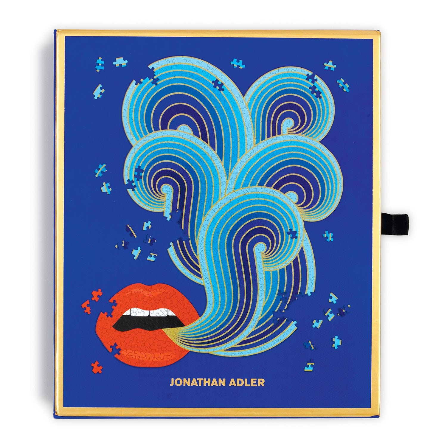 galison-jonathan-adler-lips-form-puzzle-750-teile image 2