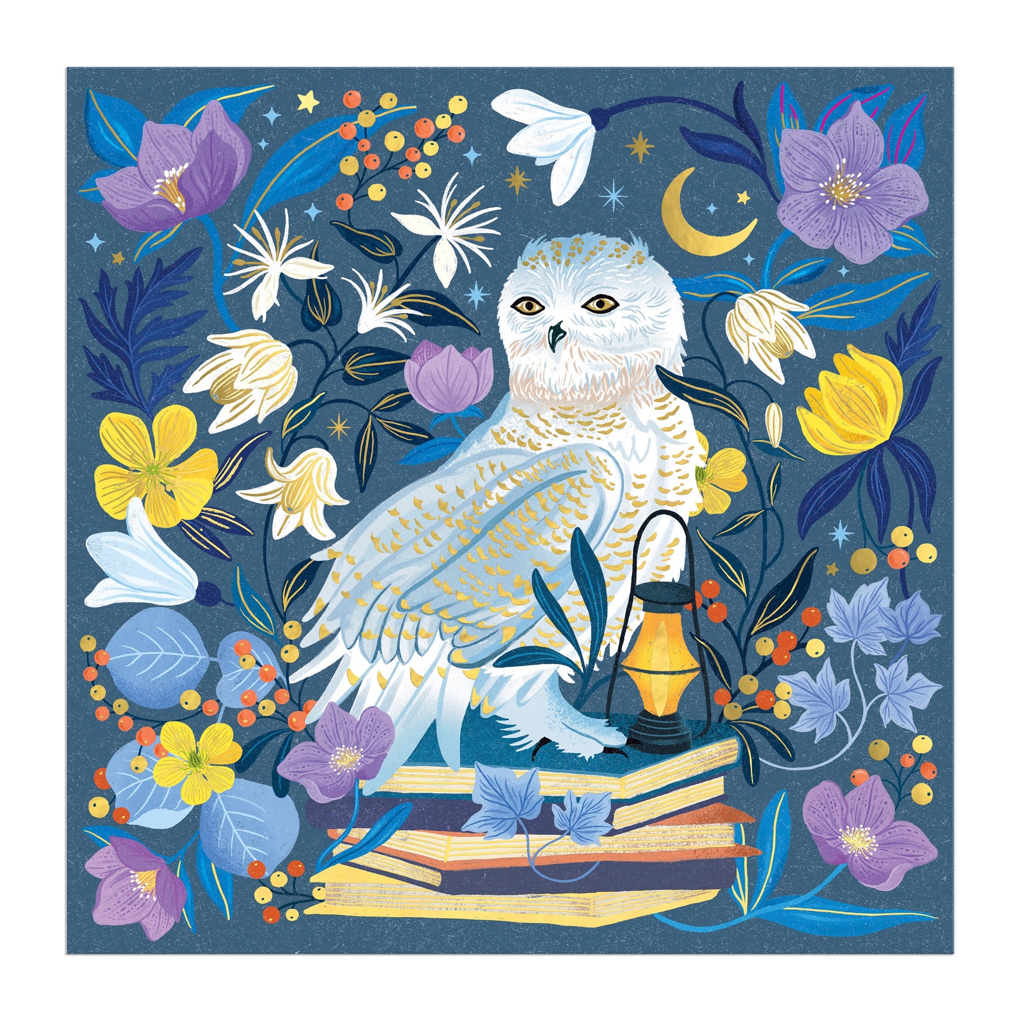 galison-celestial-owl-500-teile-puzzle-folie-eule image 6