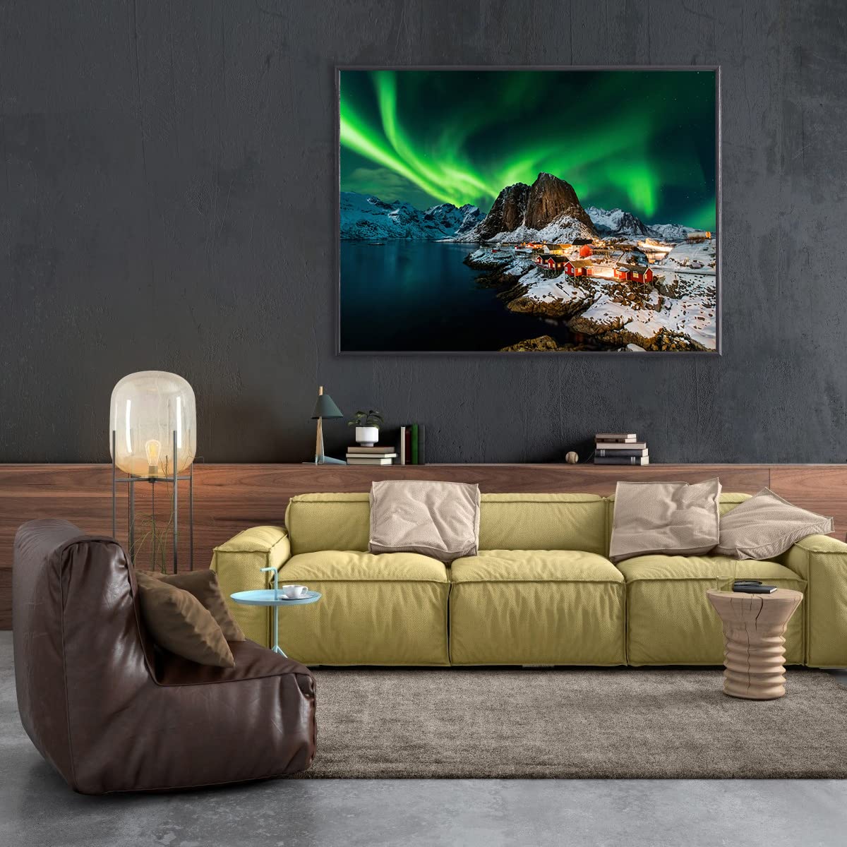 huadada-puzzle-1000-teile-norwegen-aurora-borealis-70x50-cm image 6