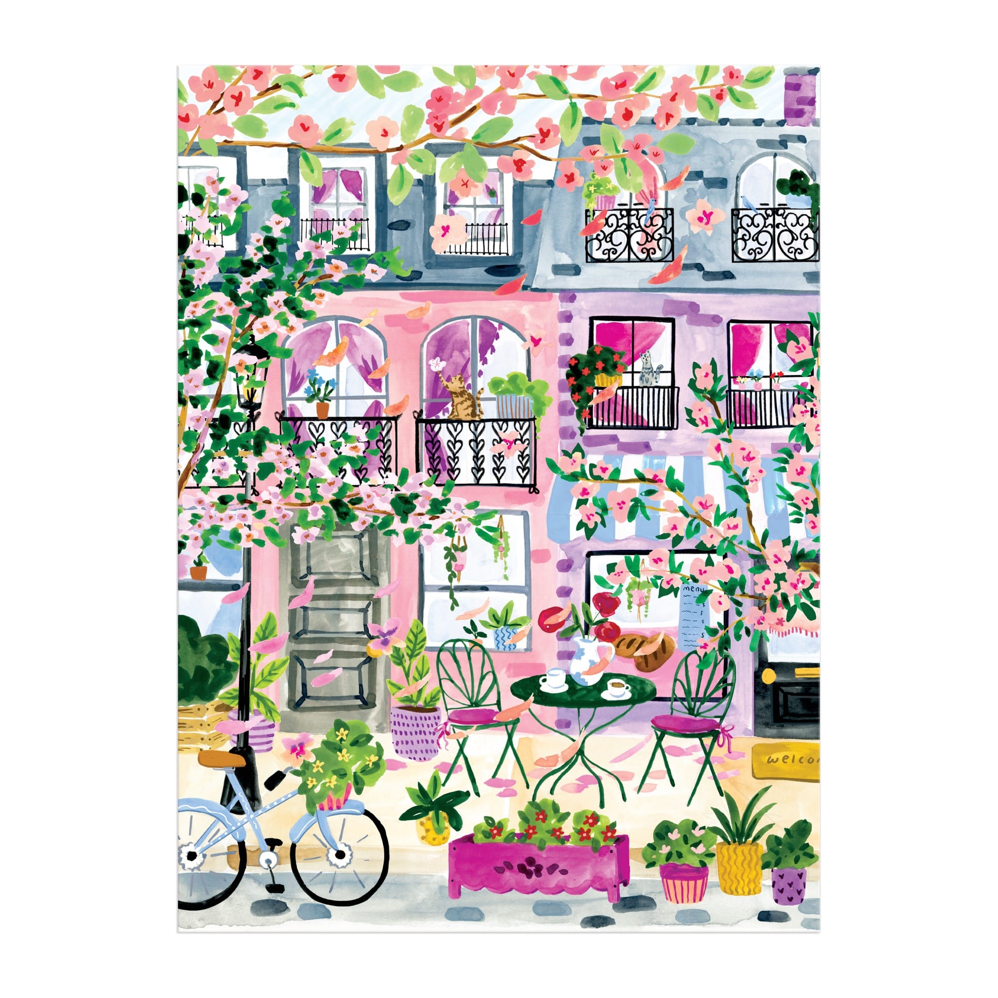 galison-cherry-lane-blossoms-puzzle-1000-teile-blumen image 5