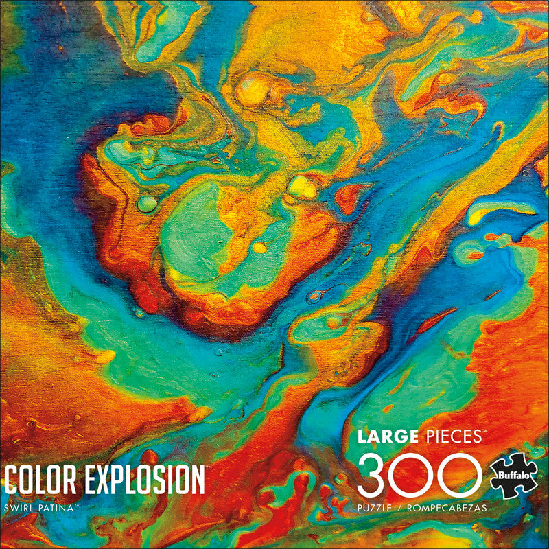 buffalo-games-swirl-patina-puzzle-300-teile-color-explosion image 1