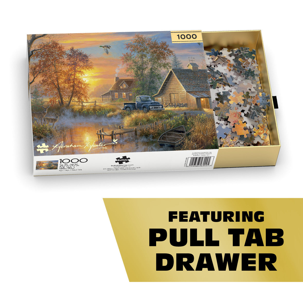 buffalo-games-autumn-mist-1000-teile-puzzle-herbstlandschaft image 3