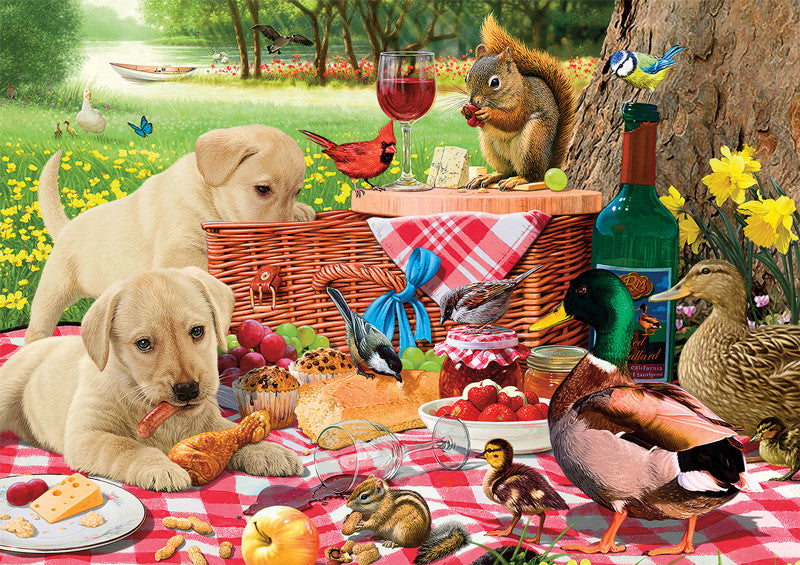 buffalo-games-picnic-raiders-puzzle-300-gro-e-teile-tiere image 2