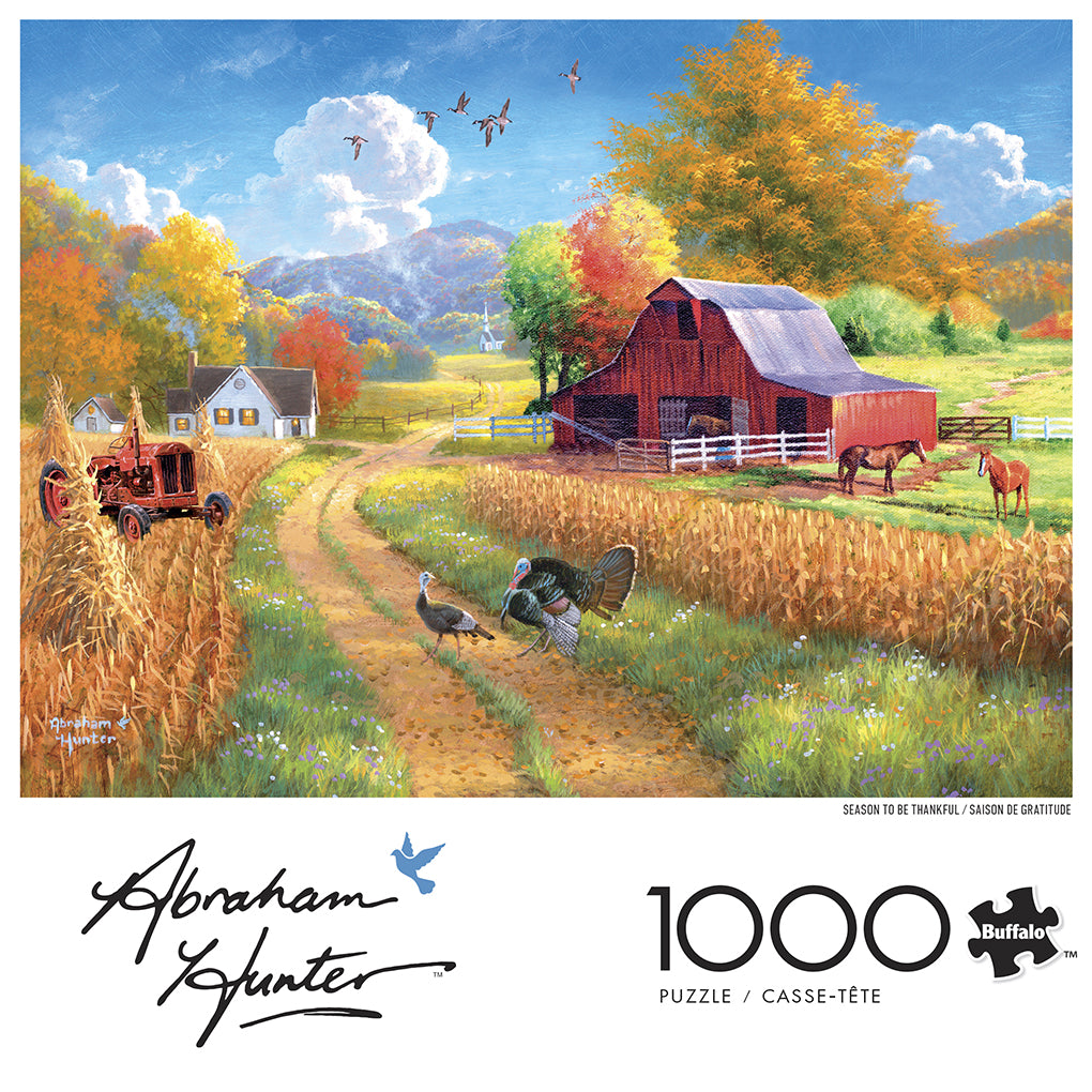 buffalo-games-abraham-hunter-season-to-be-thankful-1000-teile image 1