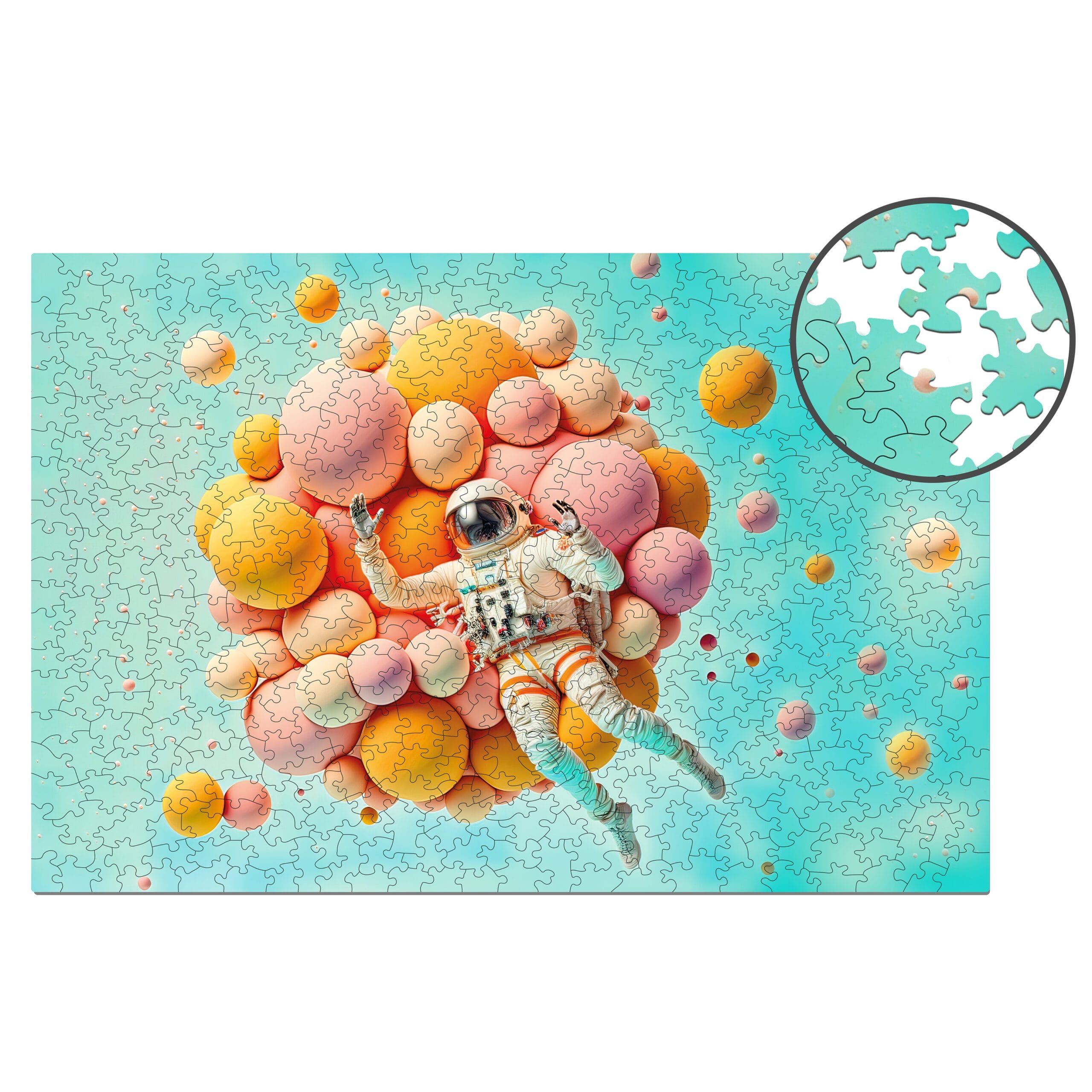 milliwood-in-my-area-balloon-space-holzpuzzle-500-teile-astronaut image 7