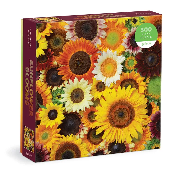 galison-sunflower-blooms-500-teile-puzzle-20x20-zoll image 1