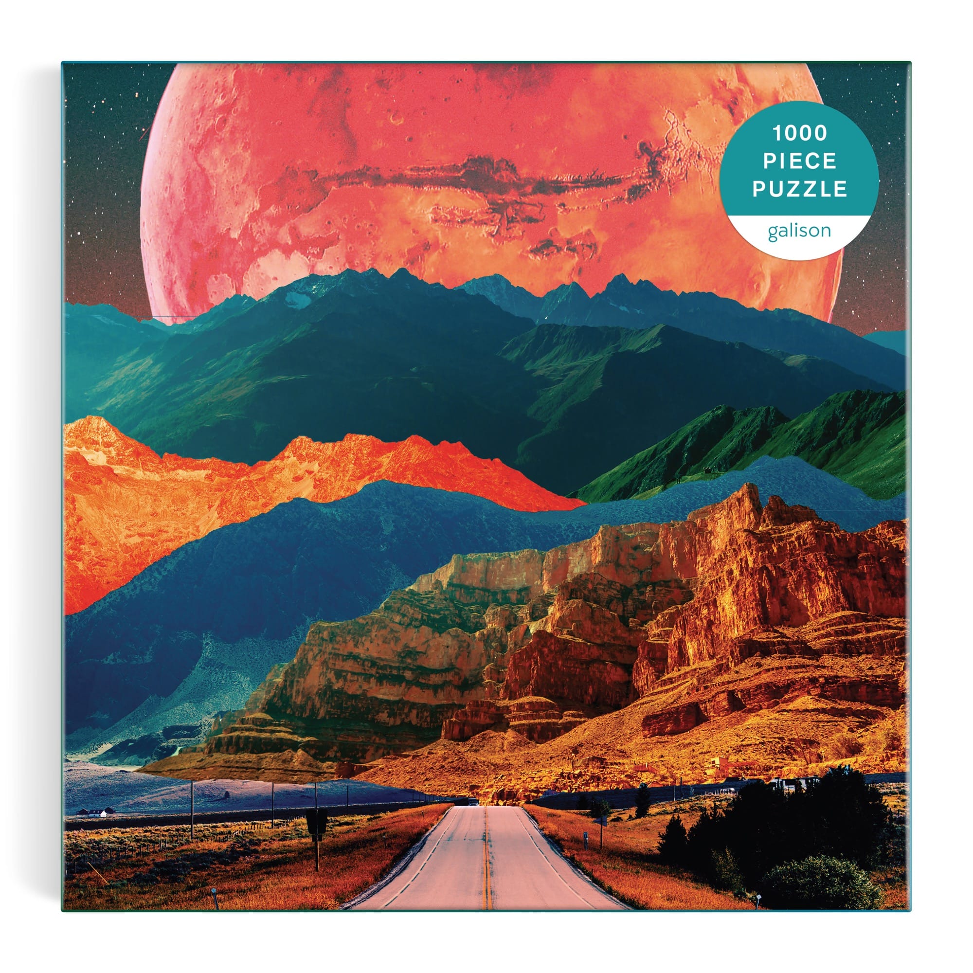 galison-cosmic-highway-1000-teile-puzzle-quadratbox image 2