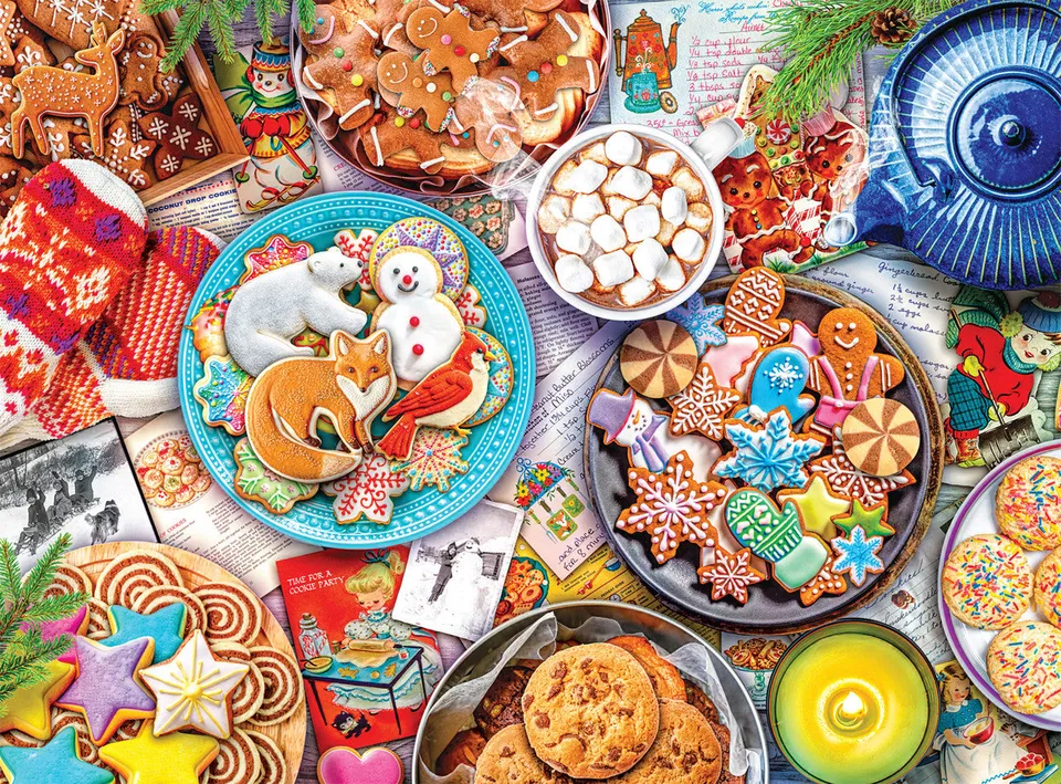 buffalo-games-cookies-and-cocoa-1000-teile-puzzle-weihnachten image 1