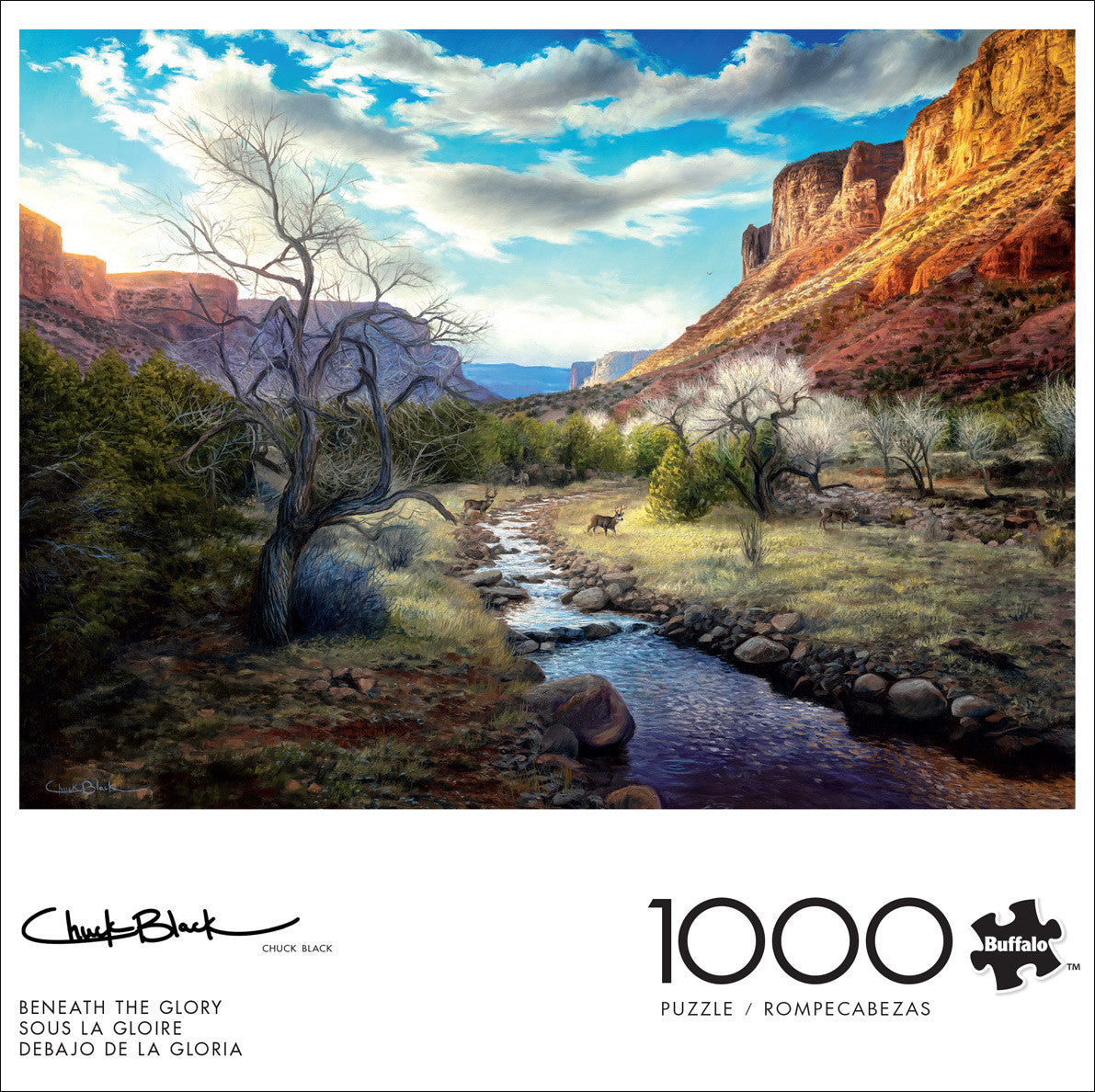 buffalo-games-chuck-black-beneath-the-glory-puzzle-1000-teile-canyon image 2