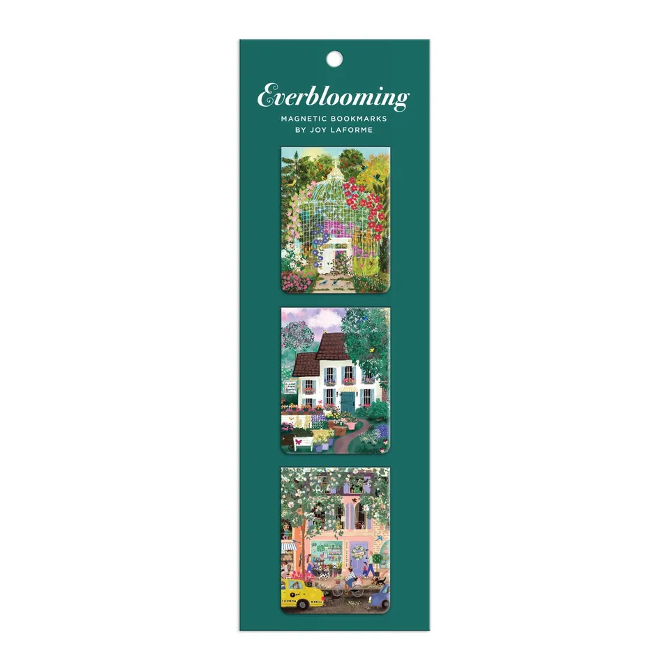 galison-joy-laforme-everblooming-magnetlesezeichen-3er-set image 1