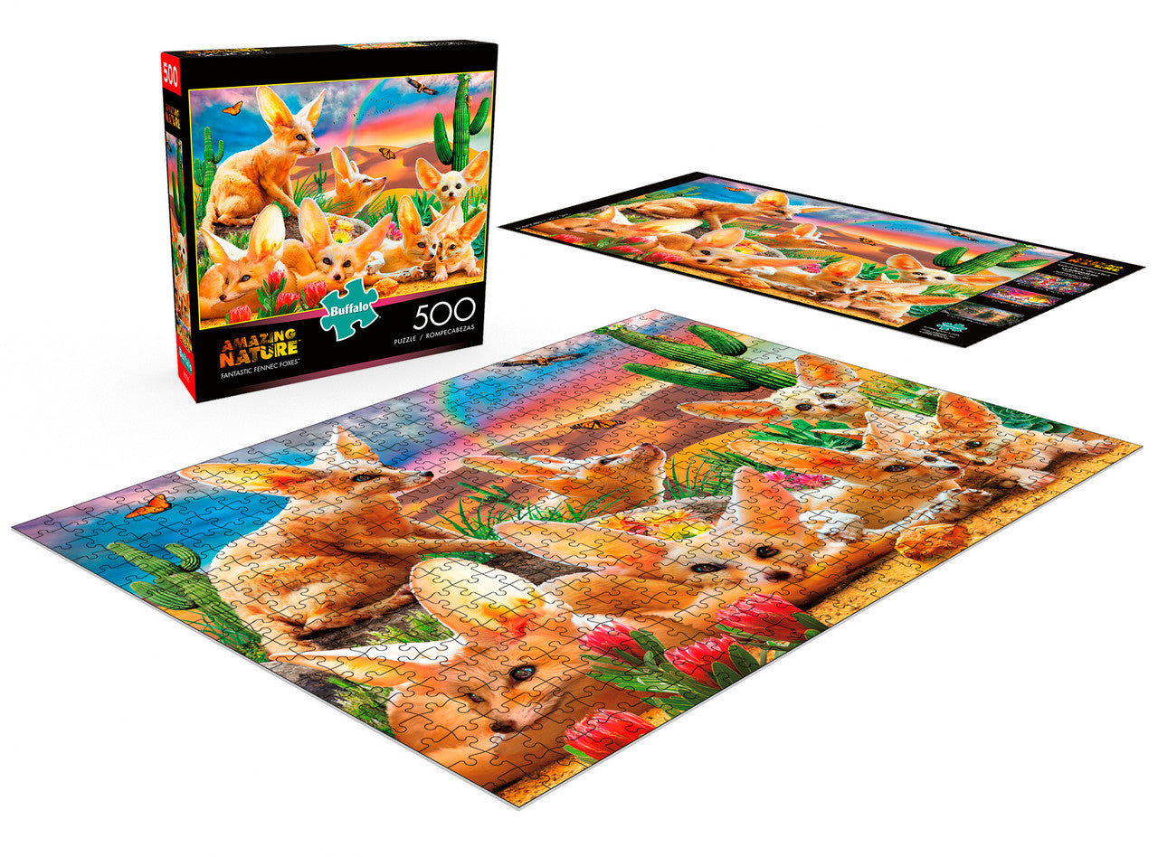 buffalo-games-amazing-nature-fennec-foxes-puzzle-500-teile-w-ste image 5