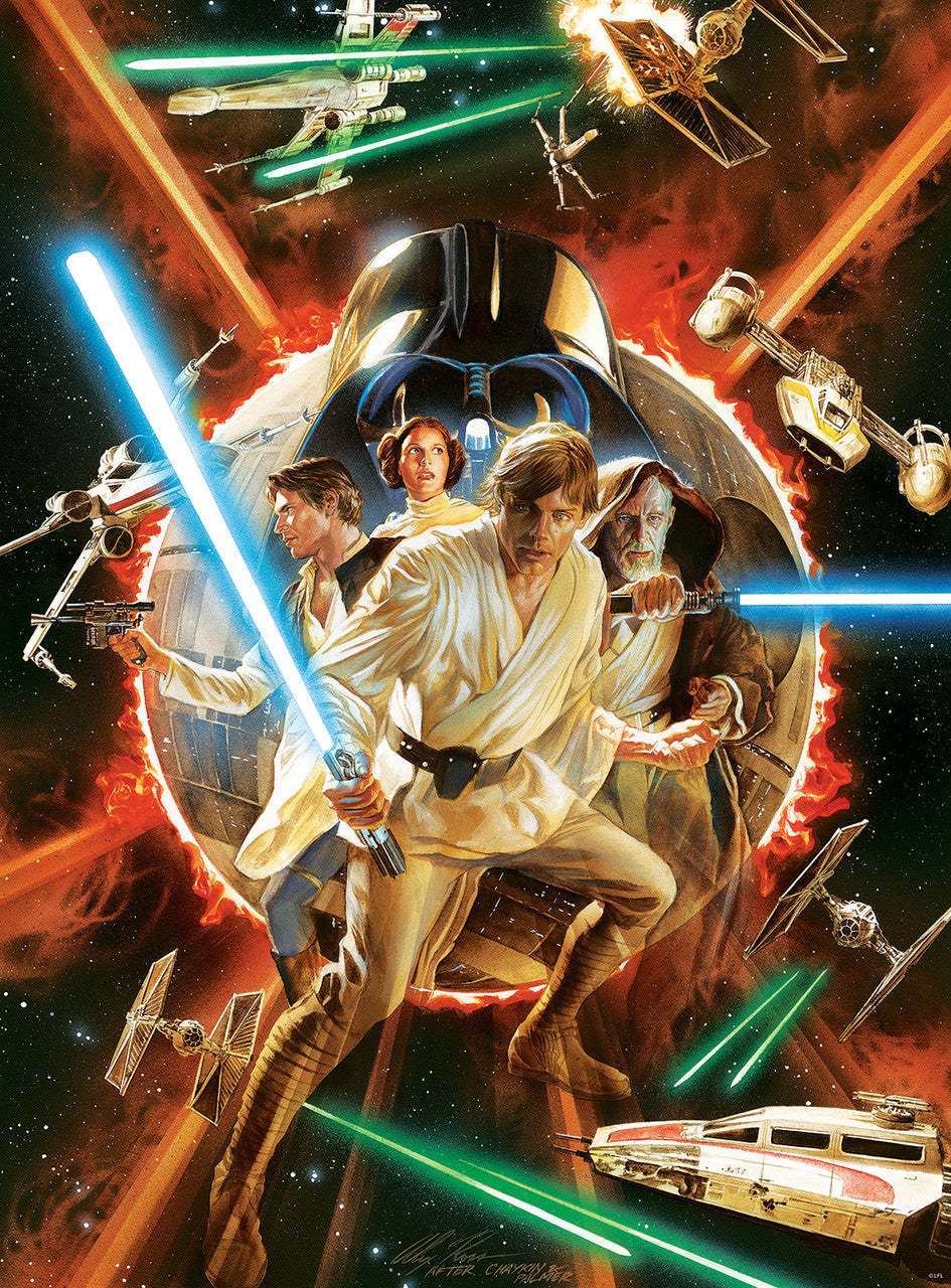 buffalo-games-star-wars-fine-art-collection-1-puzzle-1000-teile-comic image 2